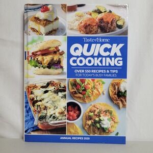 Taste of Home Quick Cooking Annual Recipes 2020 Cookbook Over 550 Recipes Tips